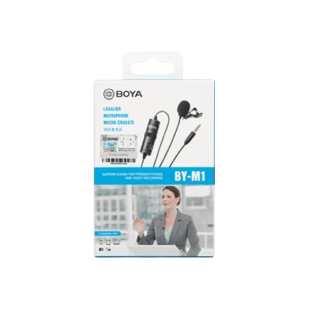 Boya BY‑M1 Lavalier Microphone