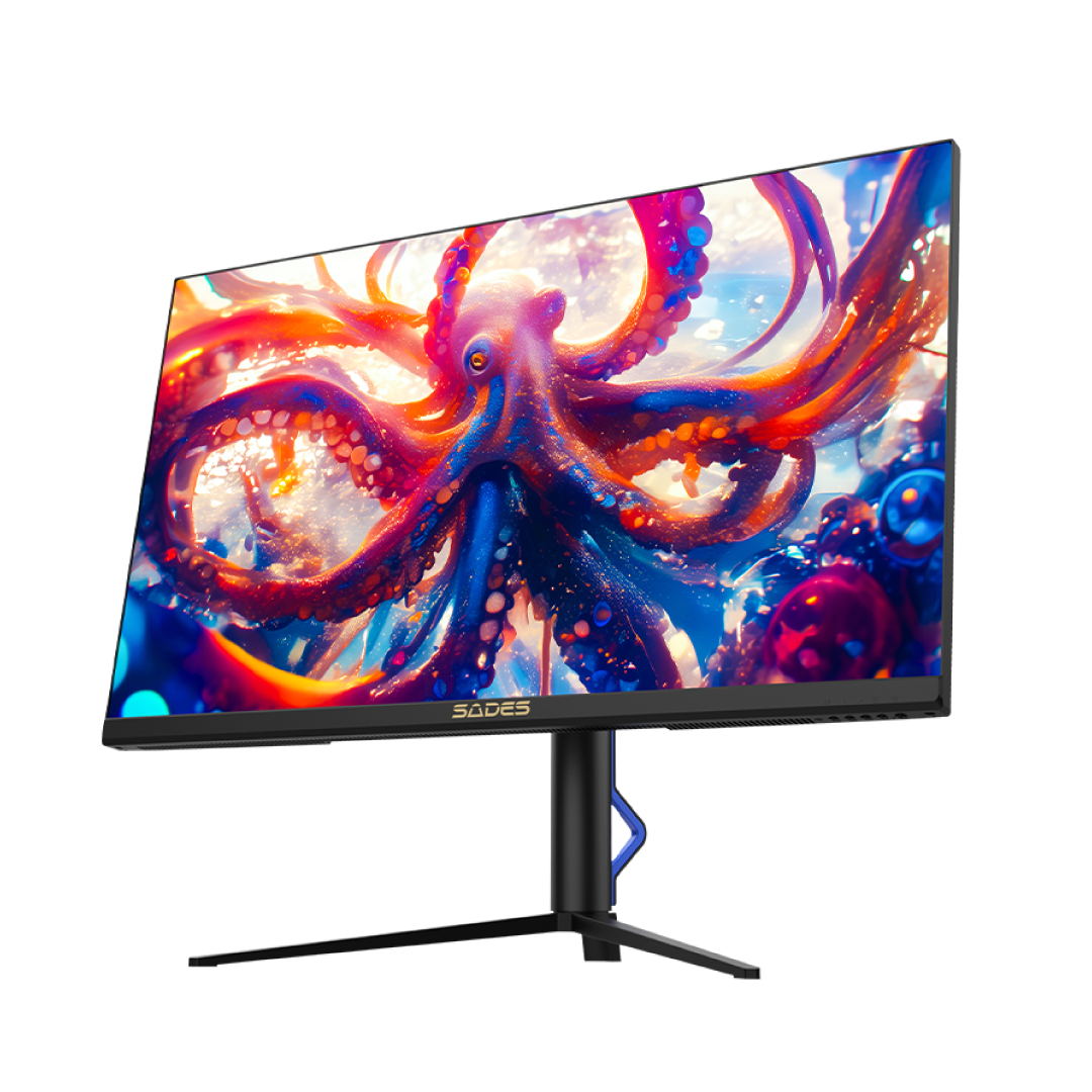 SADES BR-Octopus 32” UHD Gaming Monitor – 160Hz / 0.5ms / IPS / G-Sync & FreeSync / HDMI 2.1 3