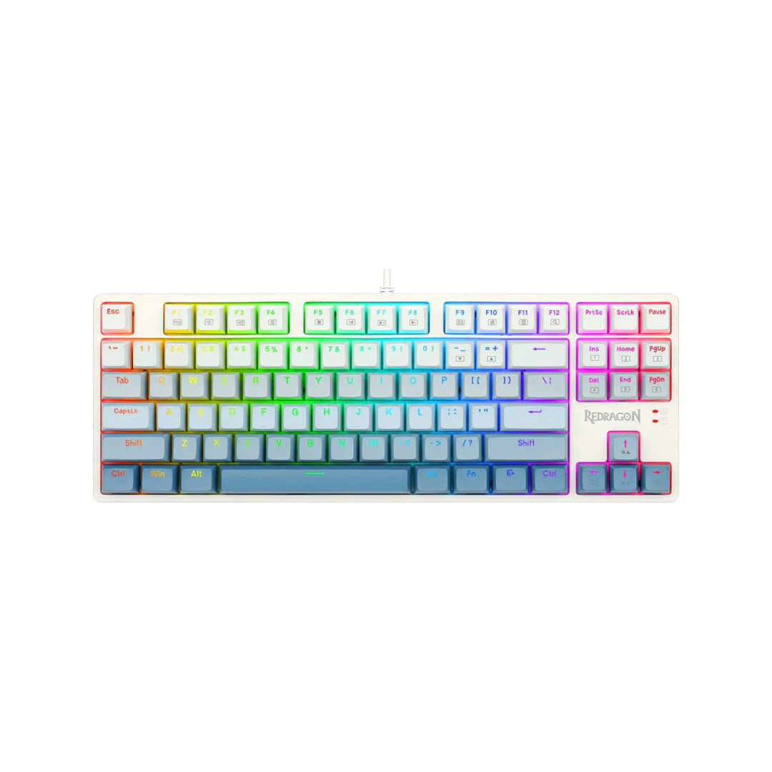 Redragon Cass Blue K645W-GB-RGB 87-Key Mechanical Gaming Keyboard – Blue Edition 1