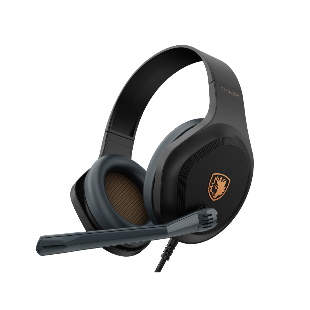 SADES Cpower SA-716 GOLD Gaming Headset – 7.1 Surround / 50mm Drivers / Noise Cancelling Mic / USB / RGB