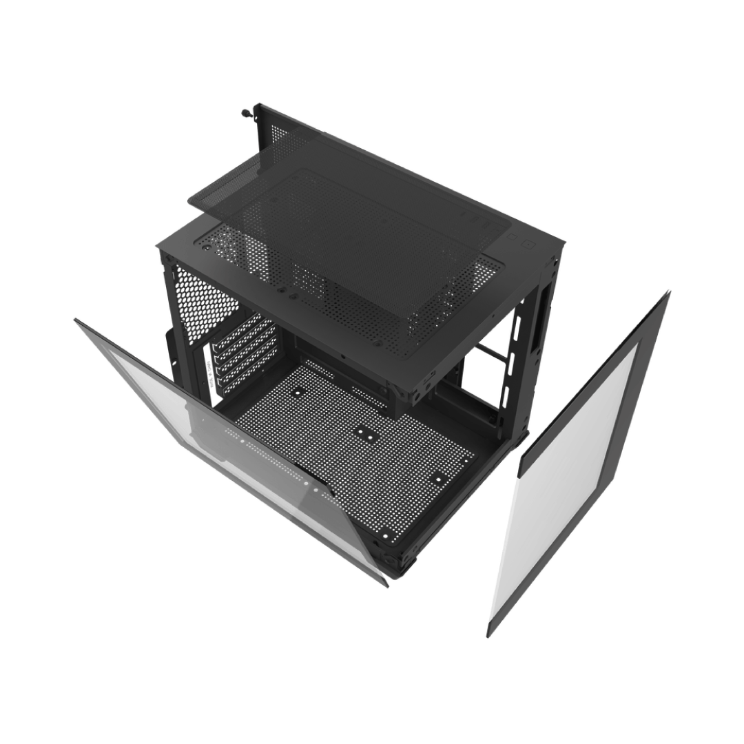 DarkFlash D275M M‑ATX Gaming PC Case 8
