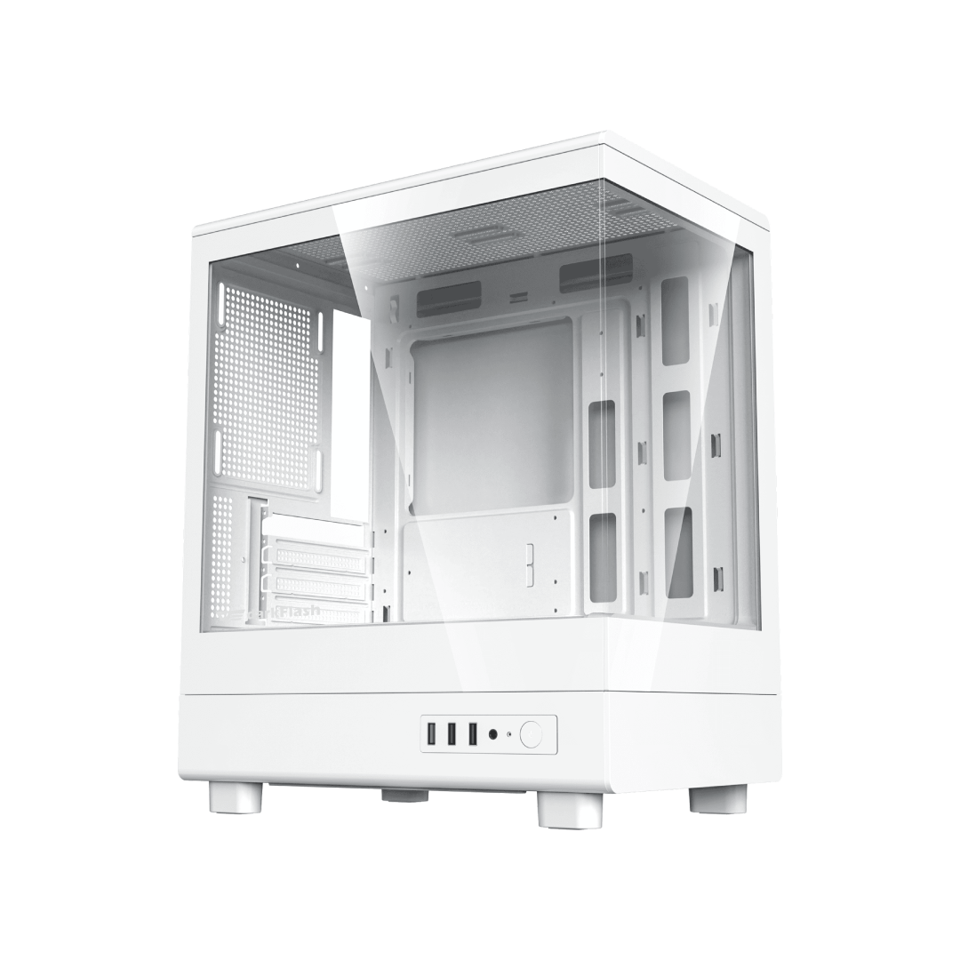 DarkFlash DB330M White Gaming PC Case 9