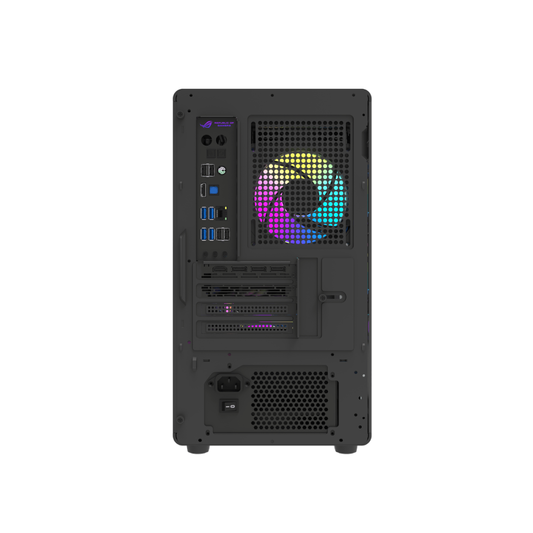 DarkFlash DB460M Black Mid‑Tower Gaming PC Case 6