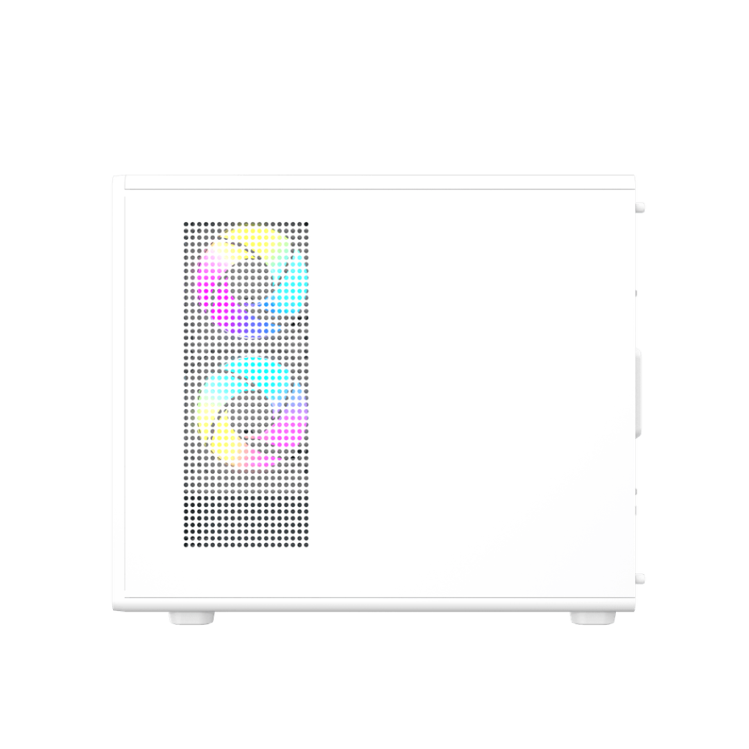 DarkFlash DB460M White Mid‑Tower Gaming PC Case 5