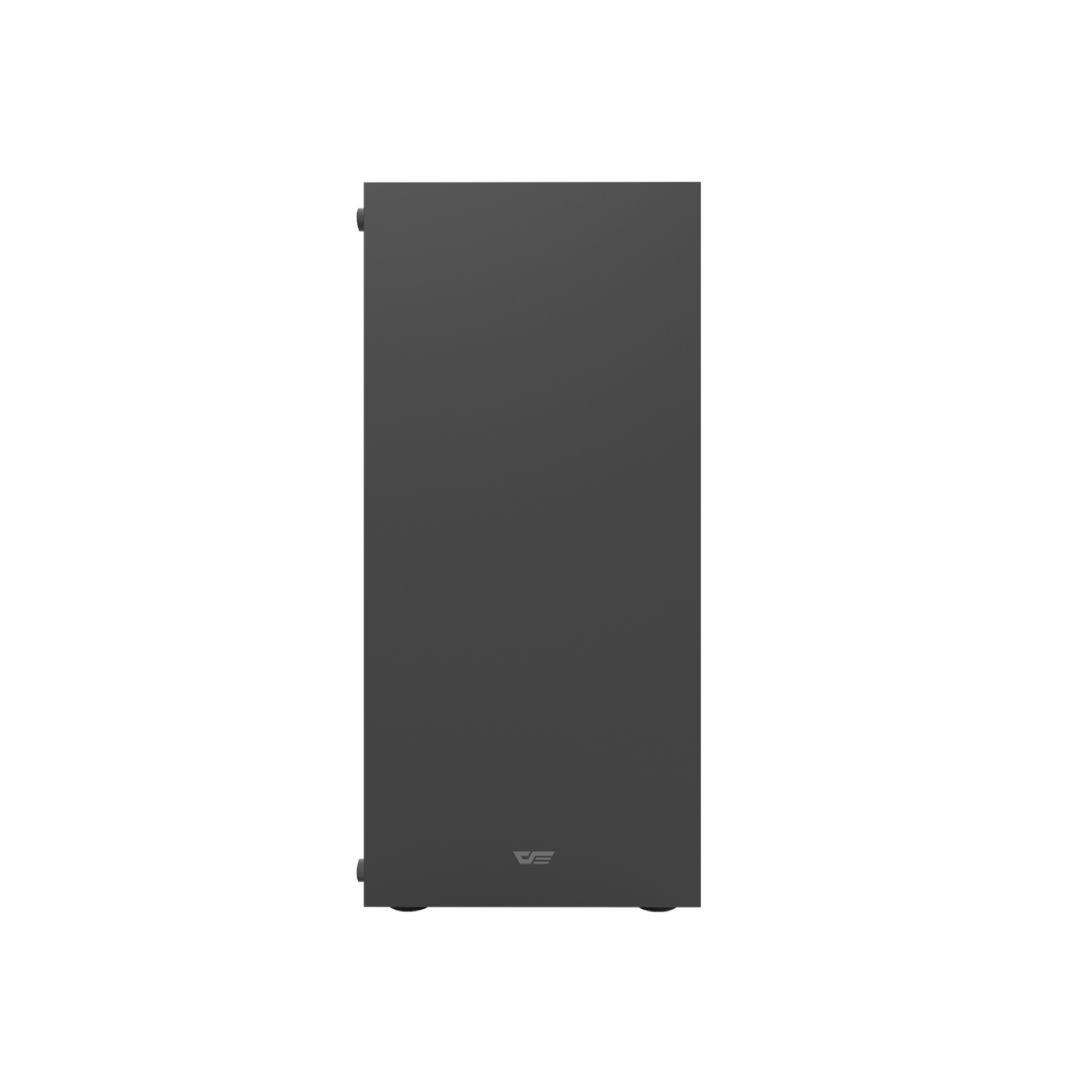 DarkFlash DK100 Black Mid‑Tower Gaming PC Case 4