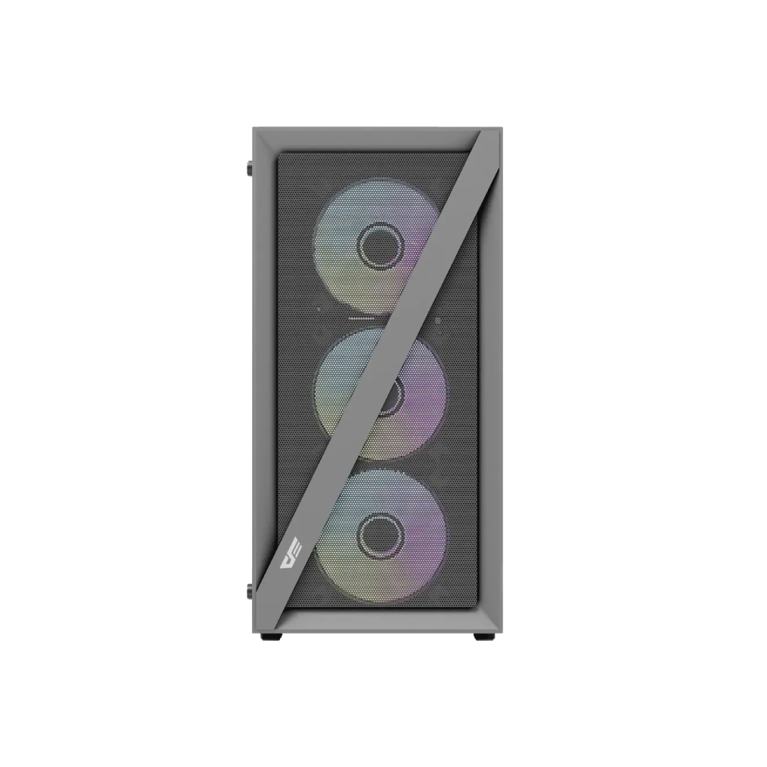 DarkFlash DK260 Air Mesh Black Mid‑Tower Gaming PC Case 1