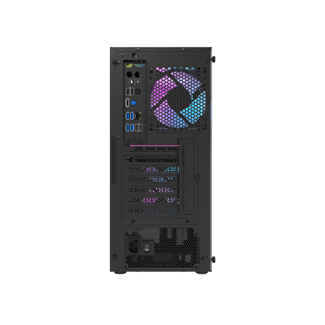 DarkFlash DK350 Black Mid-Tower Gaming PC Case 2
