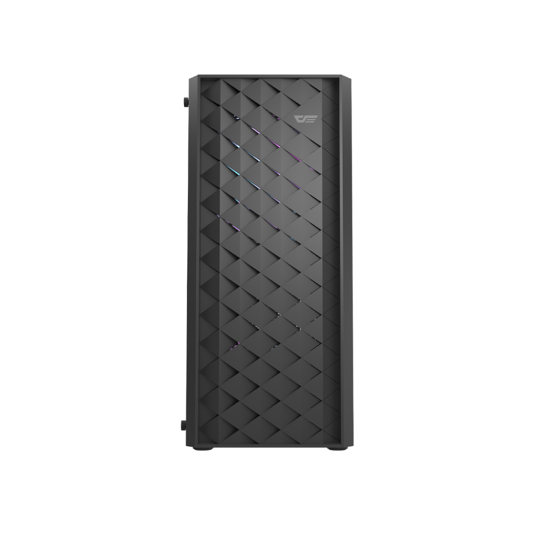 DarkFlash DK351 Black Mid-Tower Gaming PC Case 6