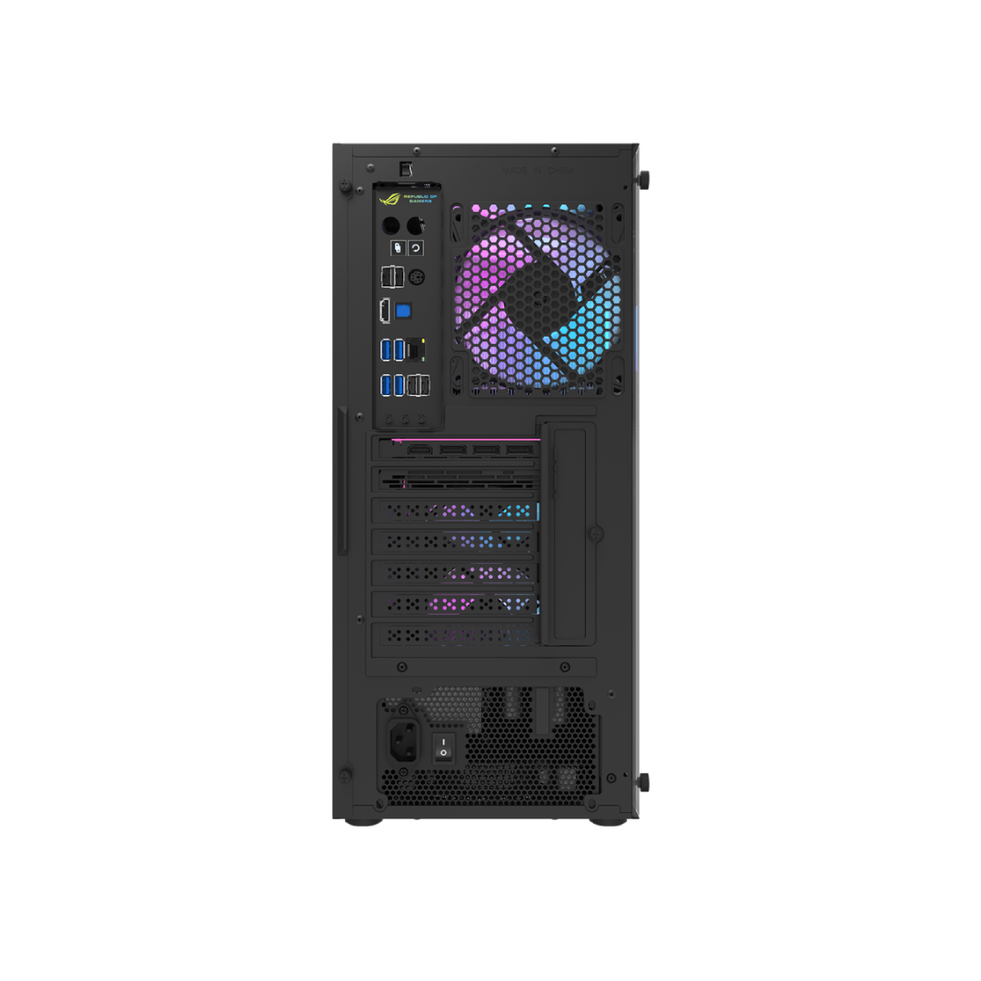 DarkFlash DK351 Black Mid-Tower Gaming PC Case 7