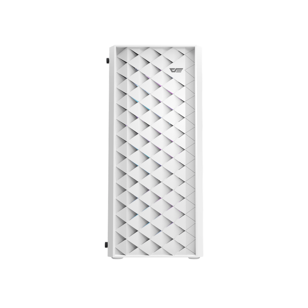 DarkFlash DK351 WHITE Mid-Tower Gaming PC Case 5