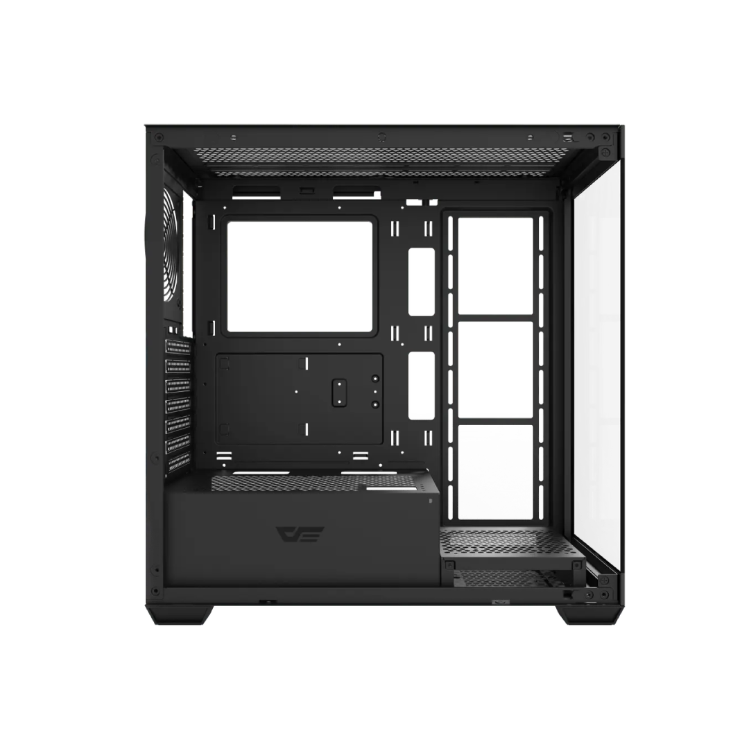 DarkFlash DS900 Glass Black Mid‑Tower Gaming PC Case 2