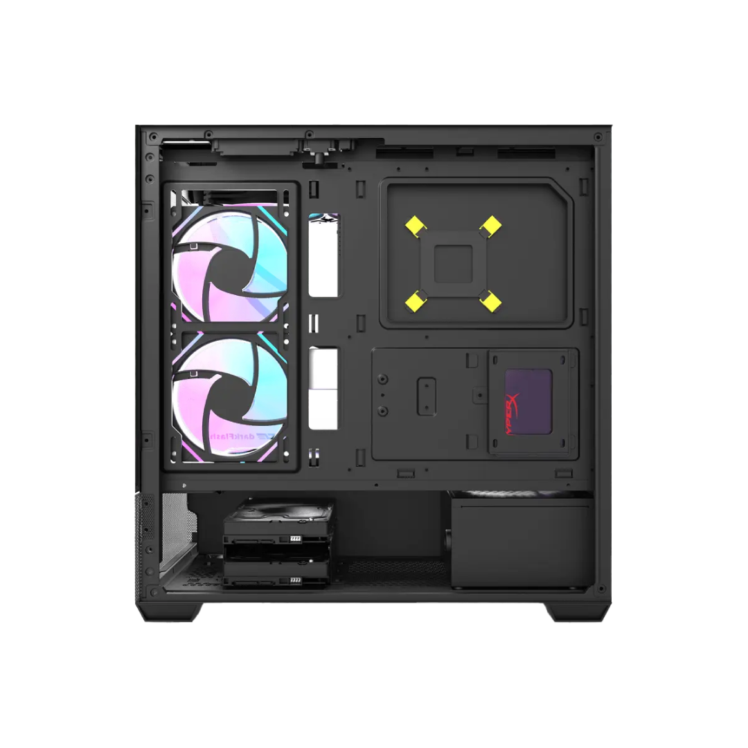 DarkFlash DS900 Air Black Mid‑Tower Gaming PC Case 3
