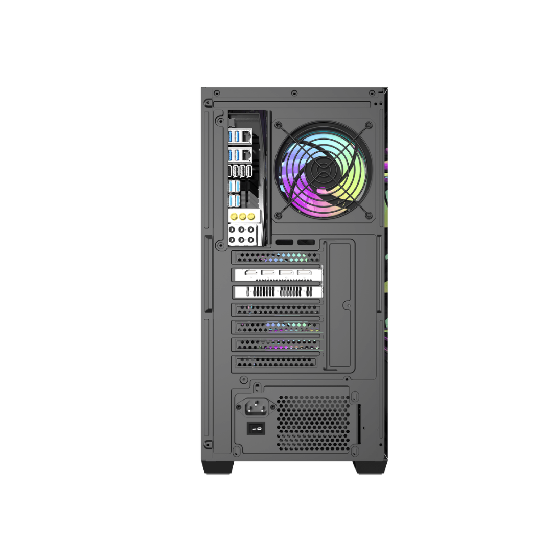 DarkFlash DS900 Mesh Black Mid‑Tower Gaming PC Case 6