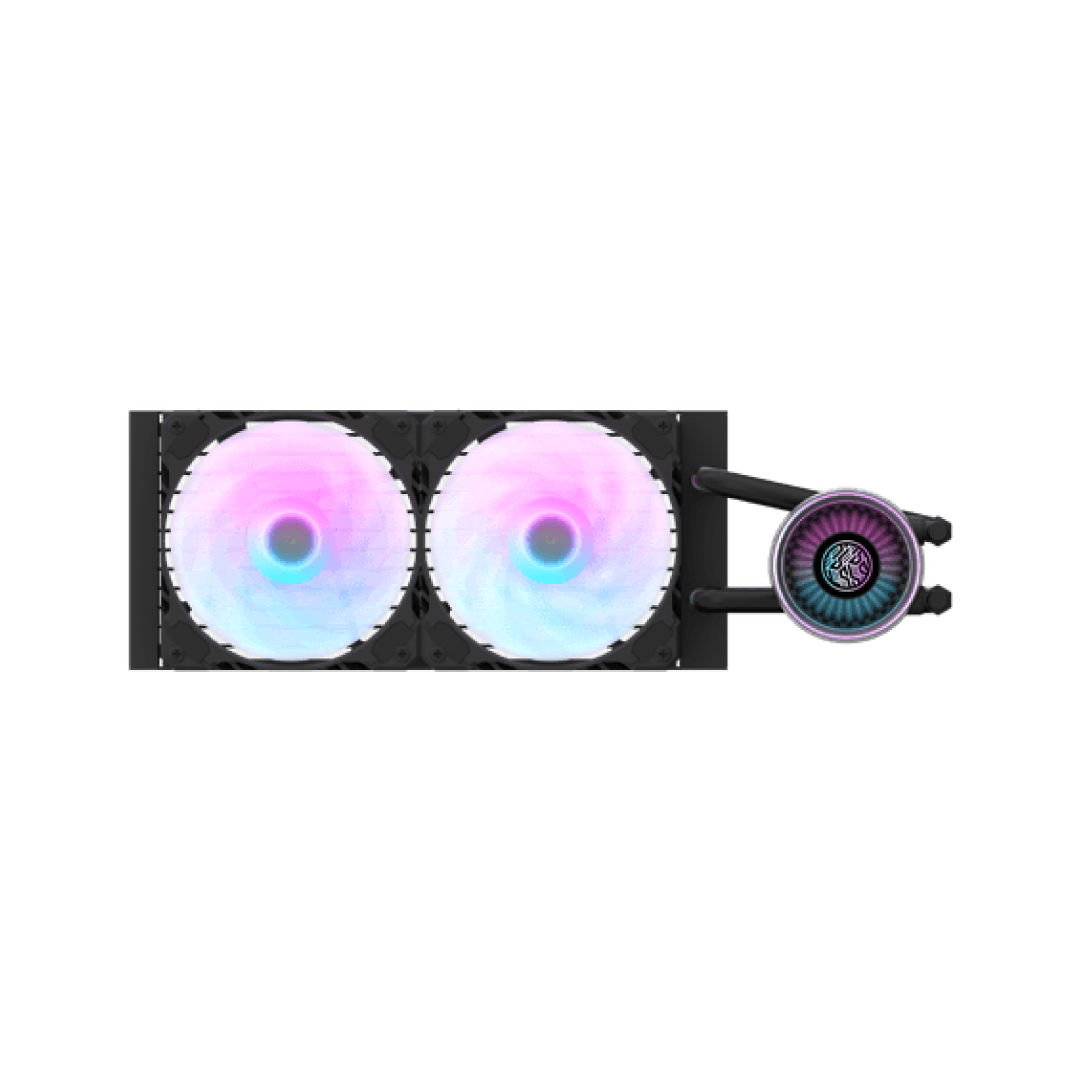 DarkFlash Nebula DN240 Black ARGB 240 mm All‑in‑One Liquid CPU Cooler 1