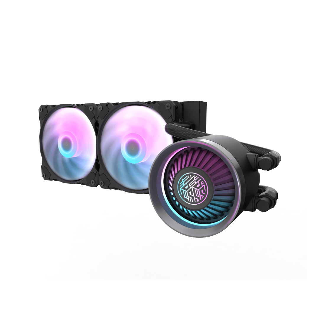 DarkFlash Nebula DN240 Black ARGB 240 mm All‑in‑One Liquid CPU Cooler