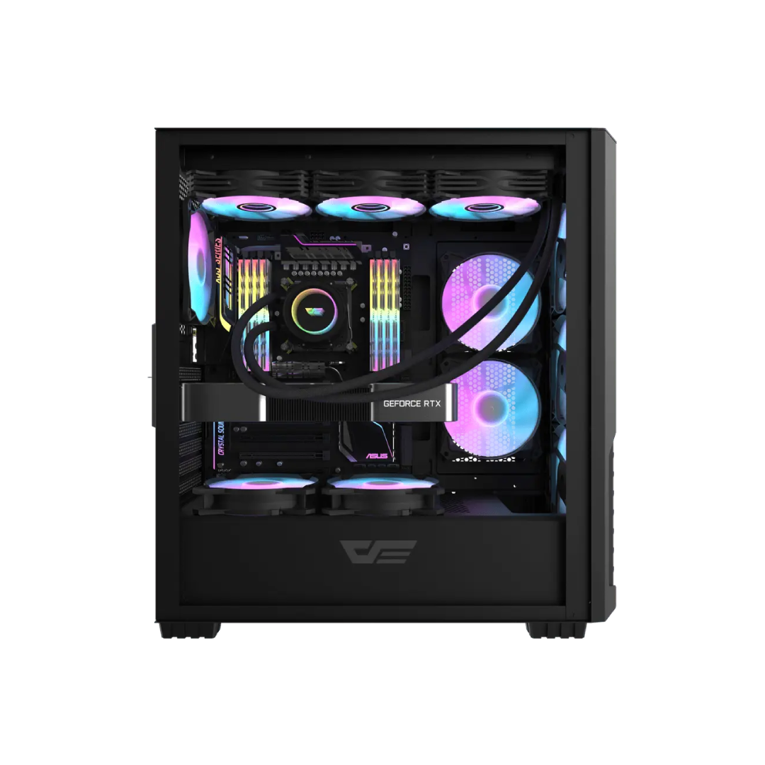 DarkFlash DF2100 Mesh Gaming PC Case 1
