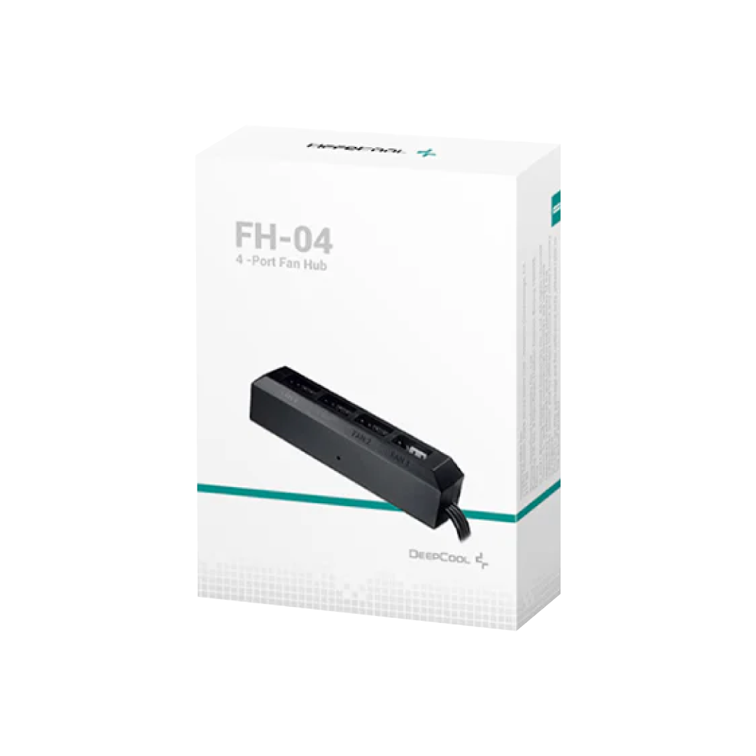 DeepCool FH‑04 4‑Port Fan Hub
