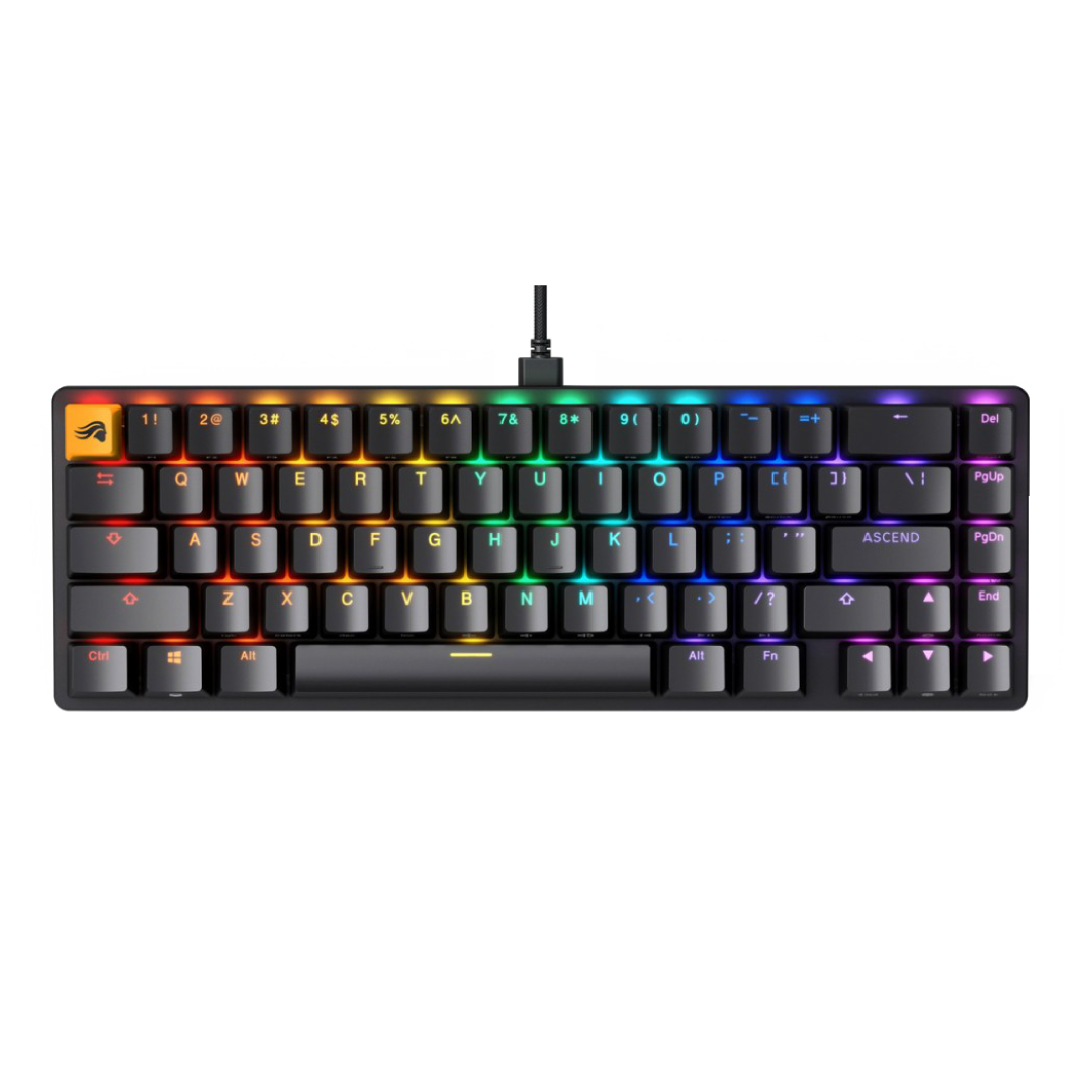 Glorious GMMK2 Prebuilt Compact 65% GLO-GMMK2-65-FOX-B-AR 1