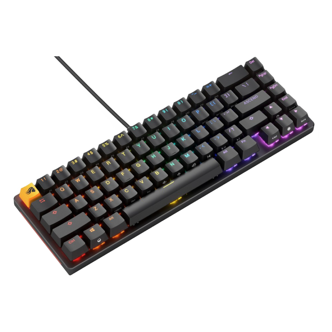 Glorious GMMK2 Prebuilt Compact 65% GLO-GMMK2-65-FOX-B-AR 2