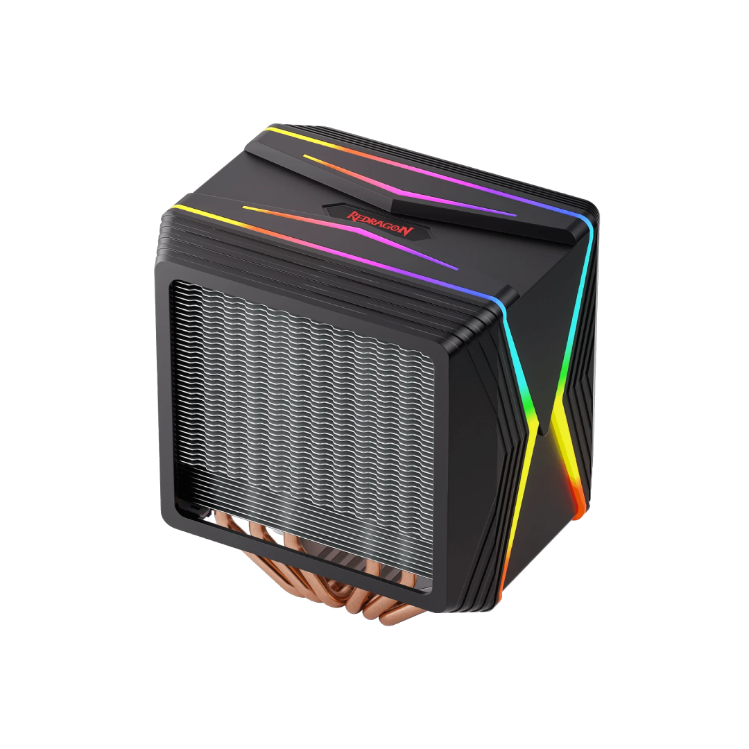 Redragon Hodur CC-2188 ARGB Dual Tower CPU Air Cooler – High Performance 6 Heat Pipes Cooling System 1