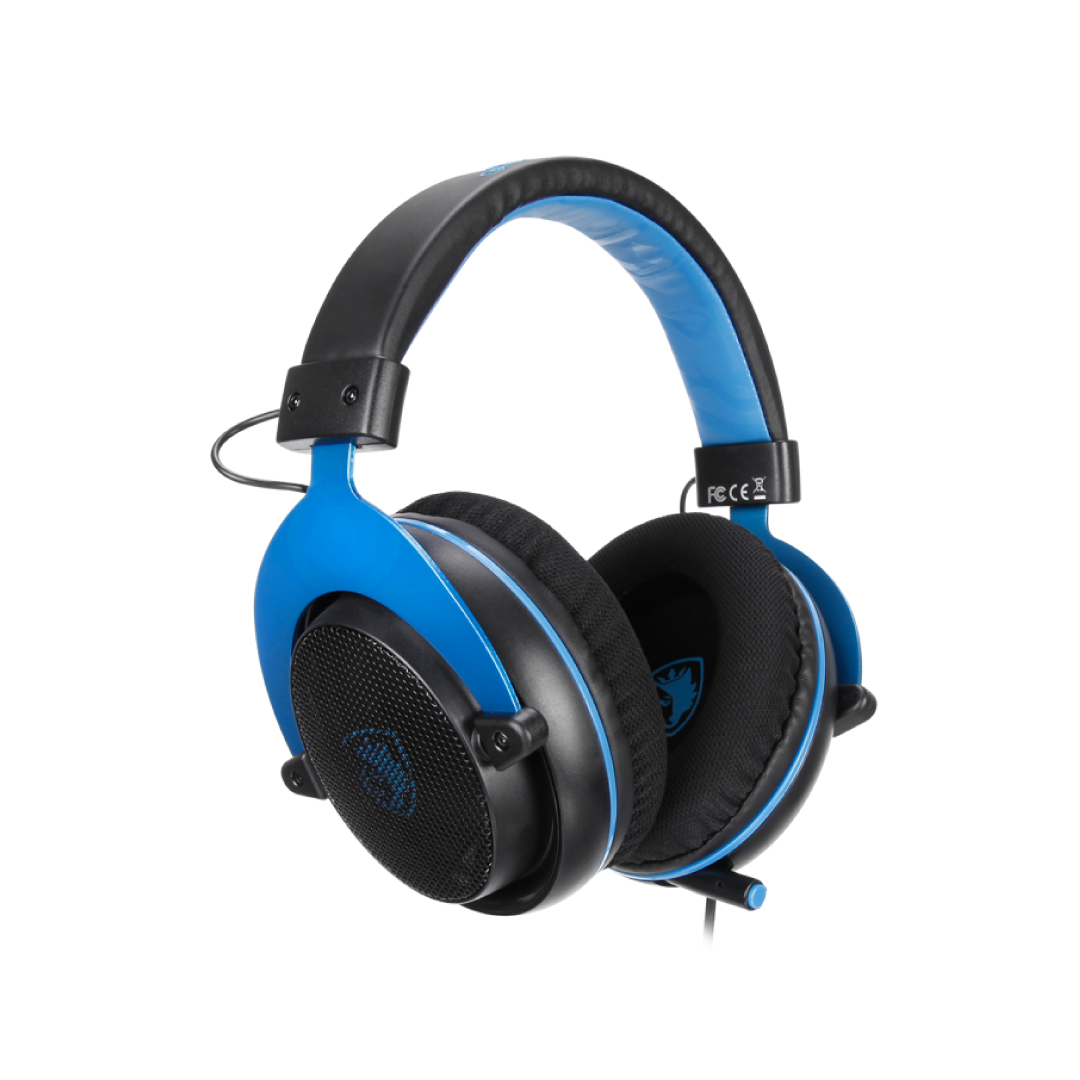 SADES Mpower SA-723 Gaming Headset – 50mm Drivers / 3.5mm / Retractable Mic / Multi-Platform / Stereo Sound 1