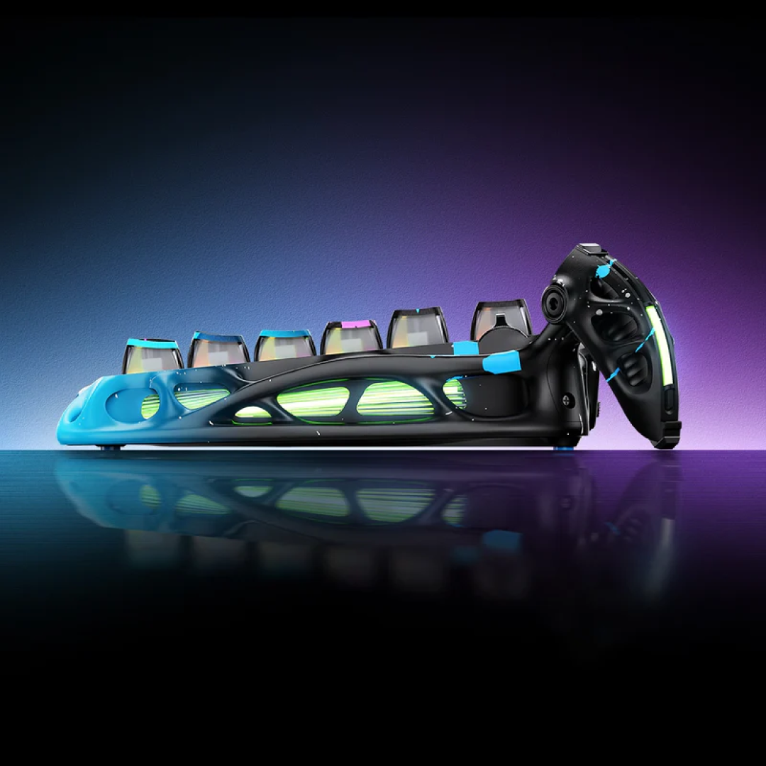 Gravastar Gaming Keyboard Mercury V75 Pro Neon Graffiti 12