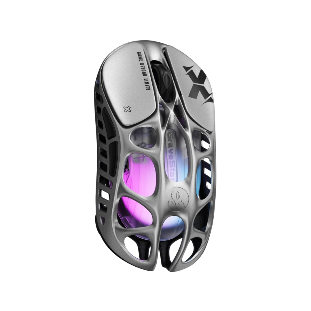 Gravastar Gaming Mouse Mercury X Interstellar Silver 2