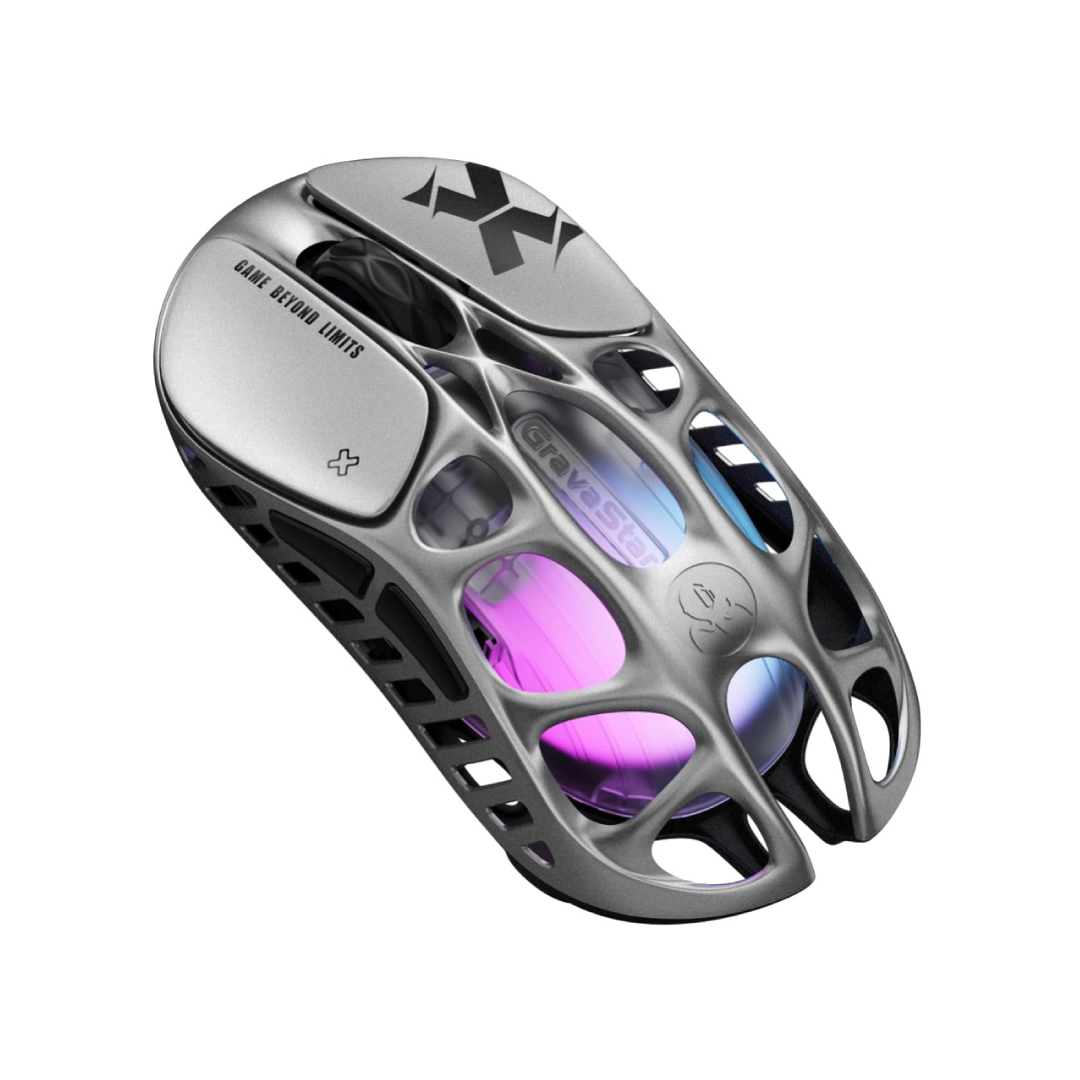 Gravastar Gaming Mouse Mercury X Interstellar Silver 3