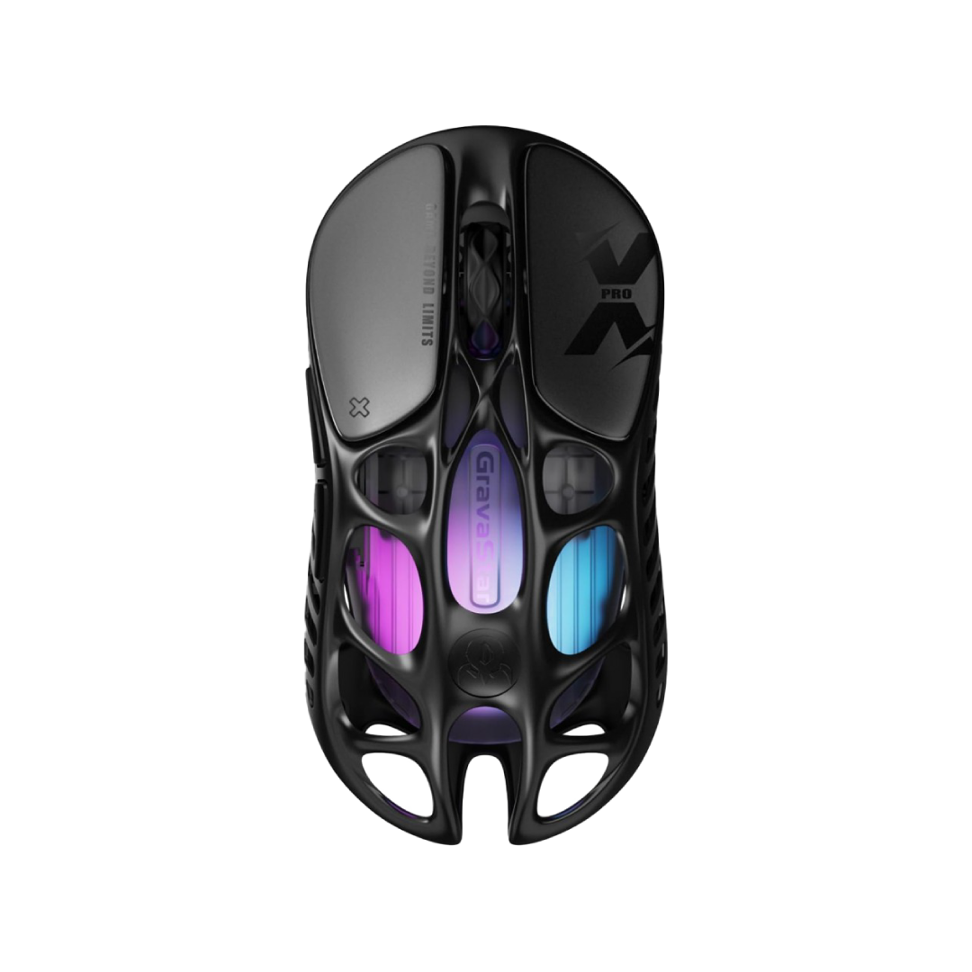 Gravastar Gaming Mouse Mercury X Pro Galaxy Black