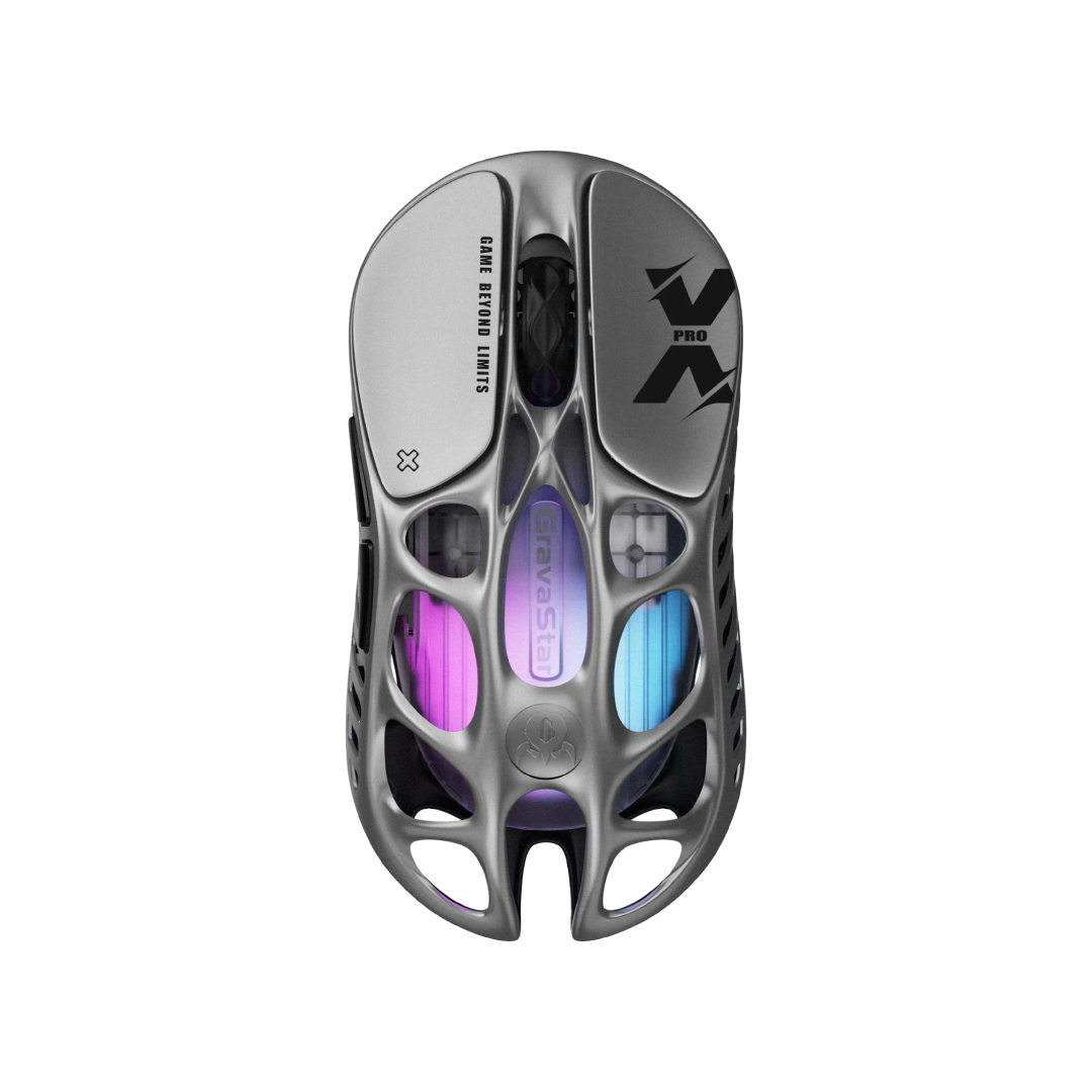 Gravastar Gaming Mouse X Pro Interstellar Silver