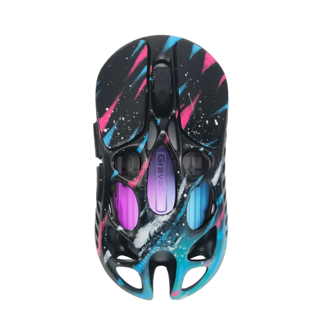 Gravastar Gaming Mouse Mercury X Pro Neon Graffiti