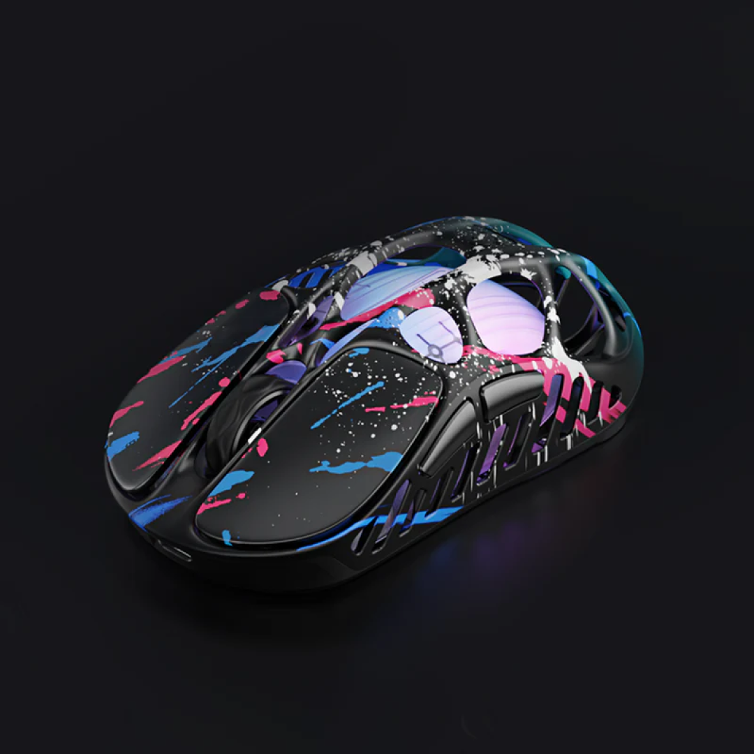 Gravastar Gaming Mouse Mercury X Pro Neon Graffiti 5