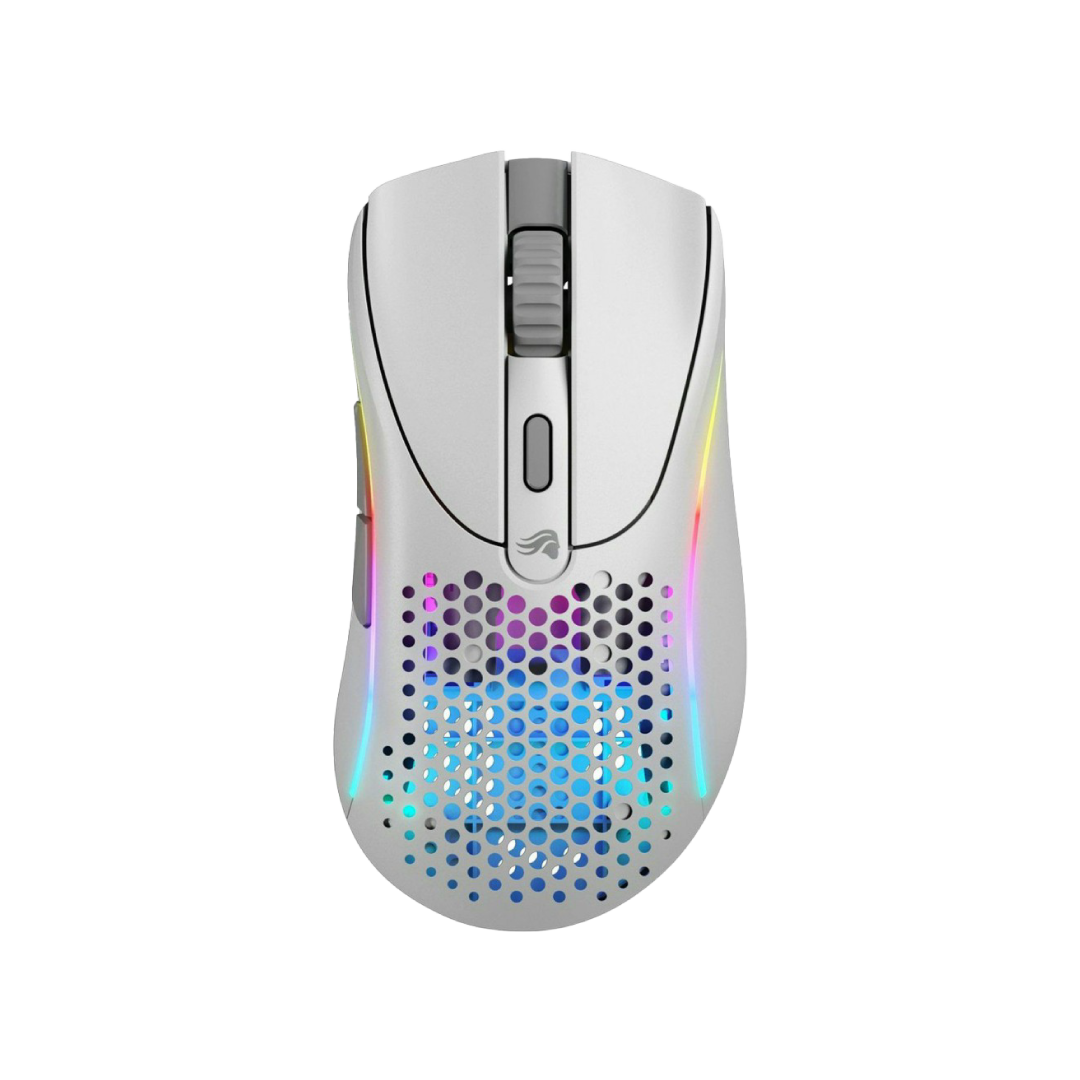 Glorious Model D 2 Wireless Matte White Gaming Mouse (GLO-MS-DWV2-MW)