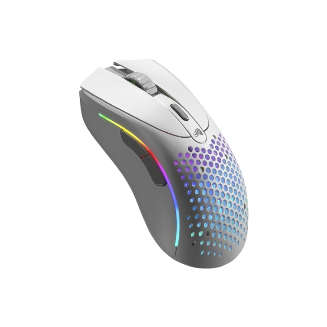 Glorious Model D 2 Wireless Matte White Gaming Mouse (GLO-MS-DWV2-MW) 5