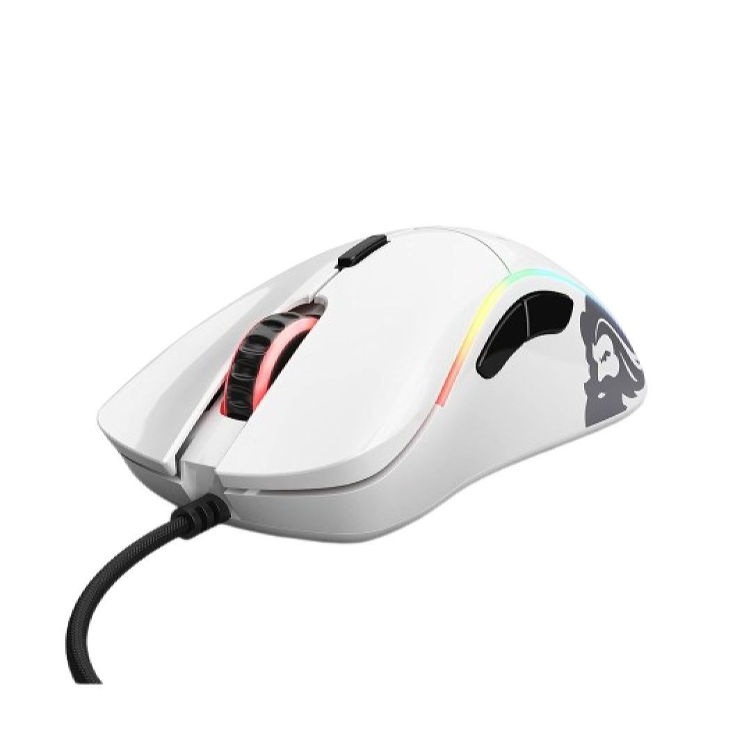 Glorious Model D Minus Glossy White Gaming Mouse – GLO-MS-DM-GW 2