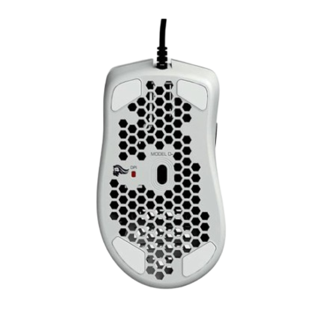 Glorious Model D Matte White (GD-WHITE) RGB Ergonomic Gaming Mouse 6