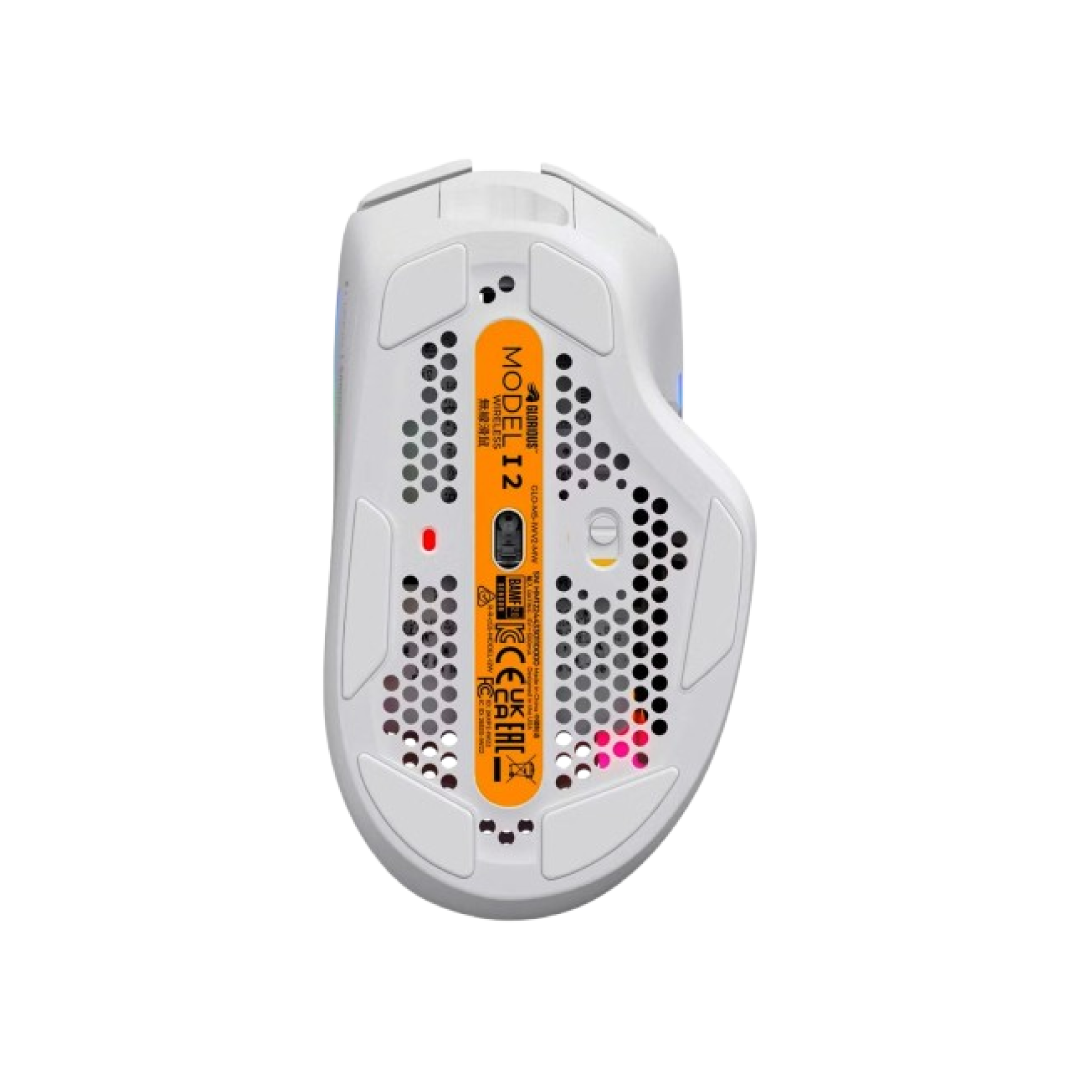 Glorious Model I 2 Wireless Matte White Gaming Mouse (GLO-MS-IWV2-MW) 6