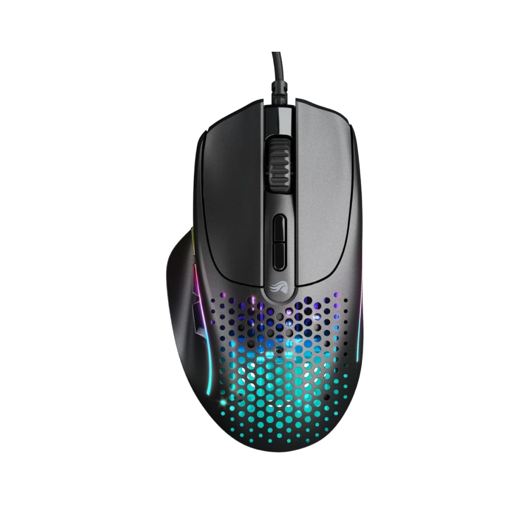 Glorious Model I 2 Wired Black Gaming Mouse (GLO-MS-IV2-W-BLK) RGB Ergonomic Multi-Button Mouse