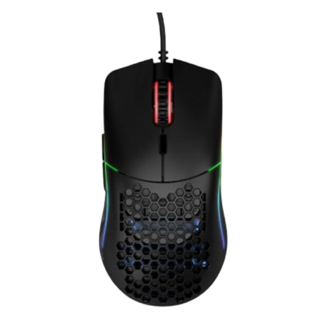 Glorious Model O Matte Black Gaming Mouse (GO-Black) Ultra-Light 67g RGB Honeycomb Mouse