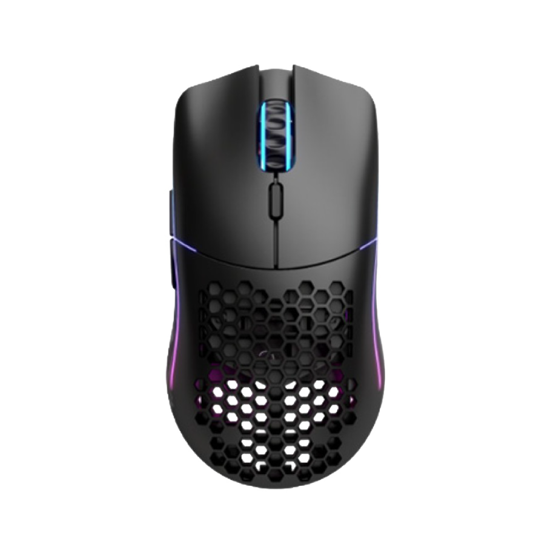 Glorious Model O Wireless Matte Black Gaming Mouse (GLO-MS-OW-MB) Ultra-Light 69g RGB BAMF Sensor
