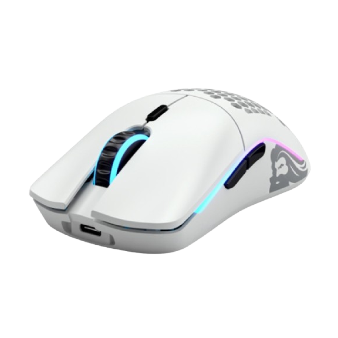 Glorious Model O Wireless Matte White Gaming Mouse (GLO-MS-OW-MW) 2