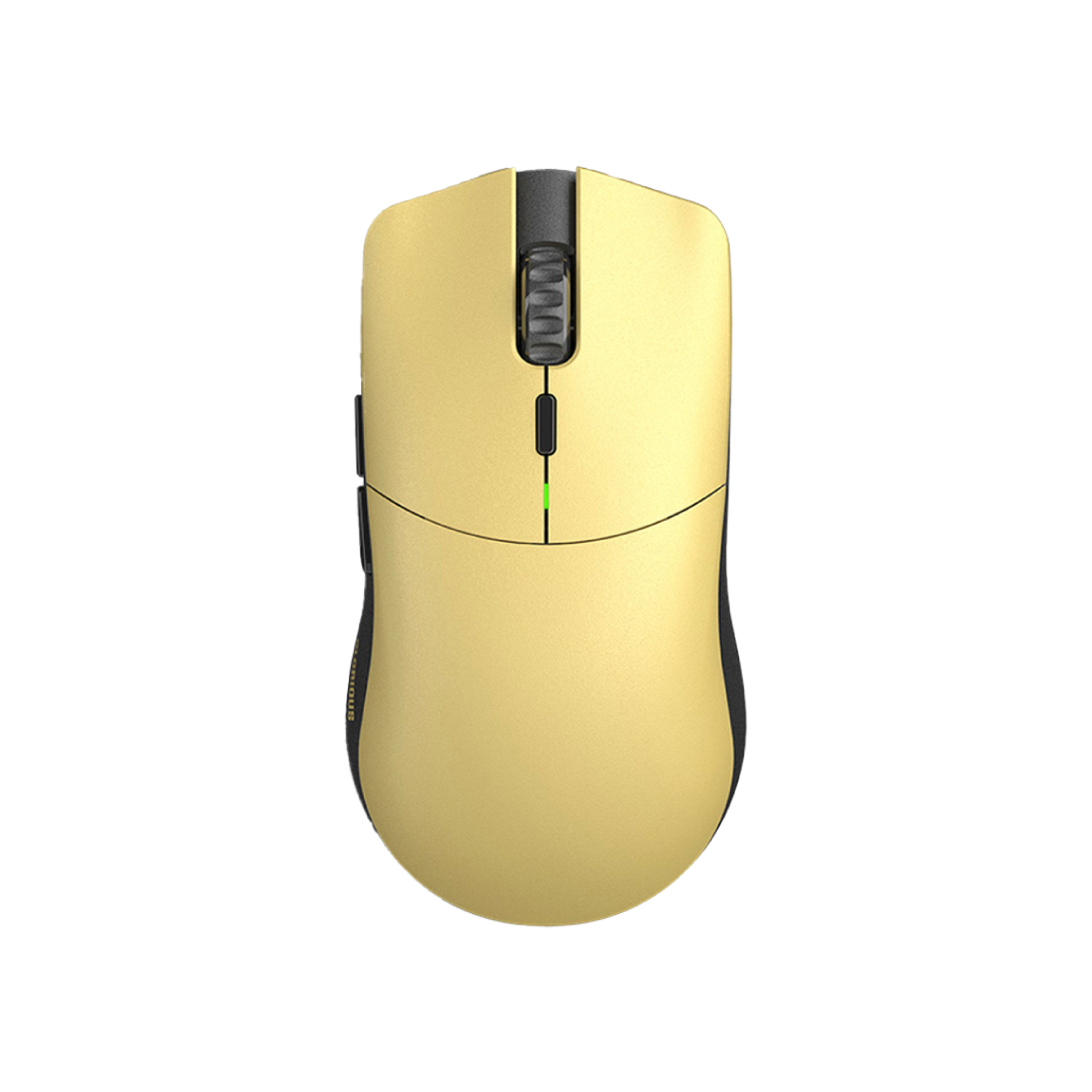 Glorious Model O Pro Wireless Golden Panda Gaming Mouse (GLO-MS-OW-GP-FORGE) Ultra-Light 55g RGB BAMF Sensor Mouse