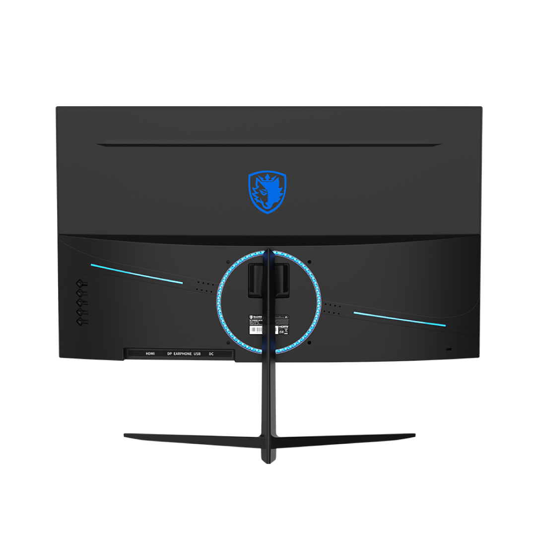 SADES NC-Pelagia 24” FHD Gaming Monitor – 200Hz / 0.5ms MPRT / Curved VA Panel / FreeSync / HDR 6