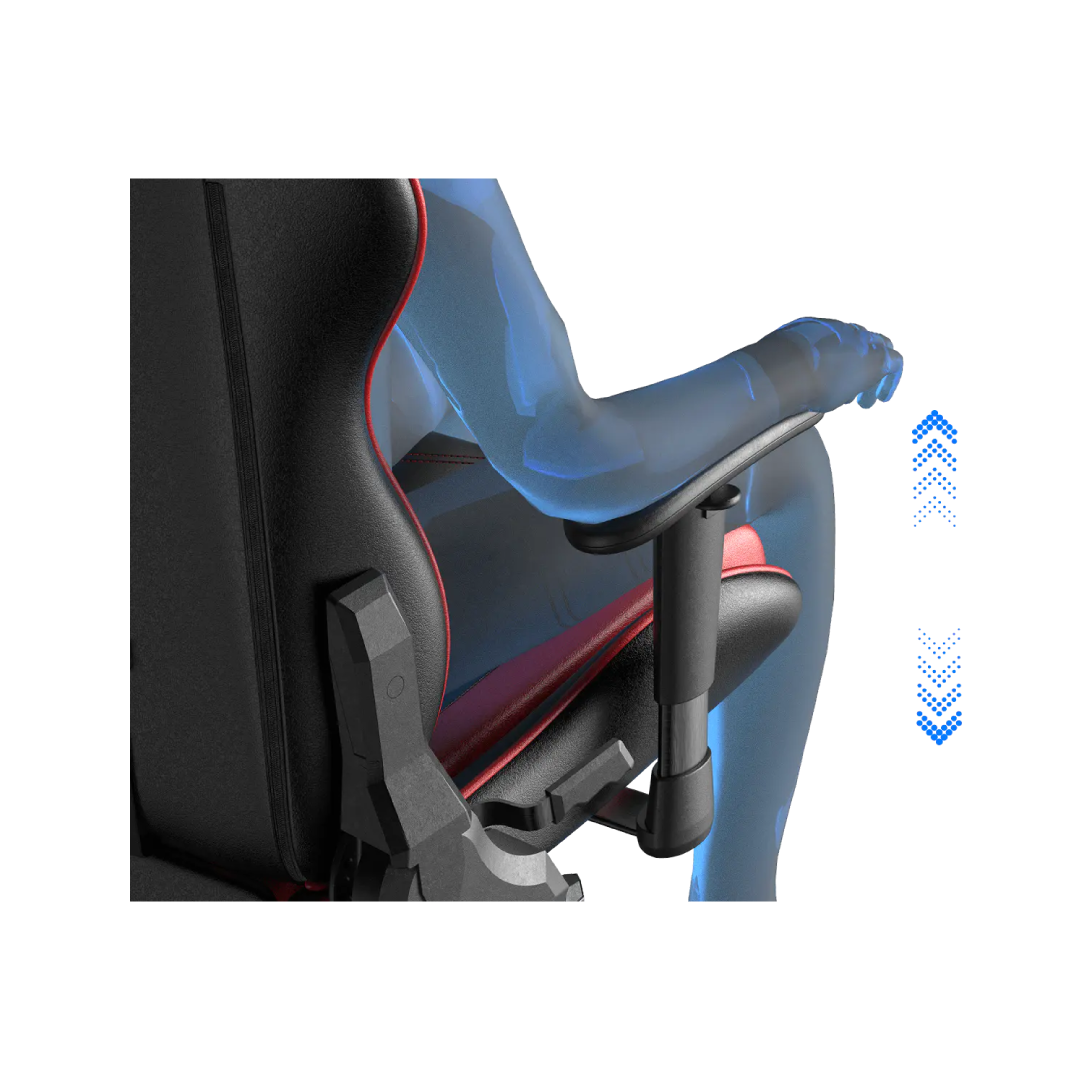 DXRacer Prince Series P132 Gaming Chair Black/Red – GC-P132-NR-F2-158 8