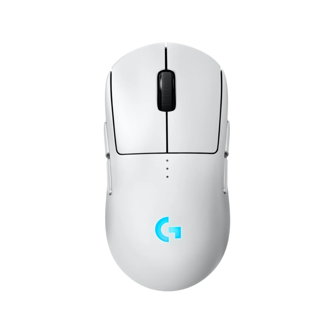 Logitech PRO 2 LIGHTSPEED Wireless Gaming Mouse – White – 910‑007303
