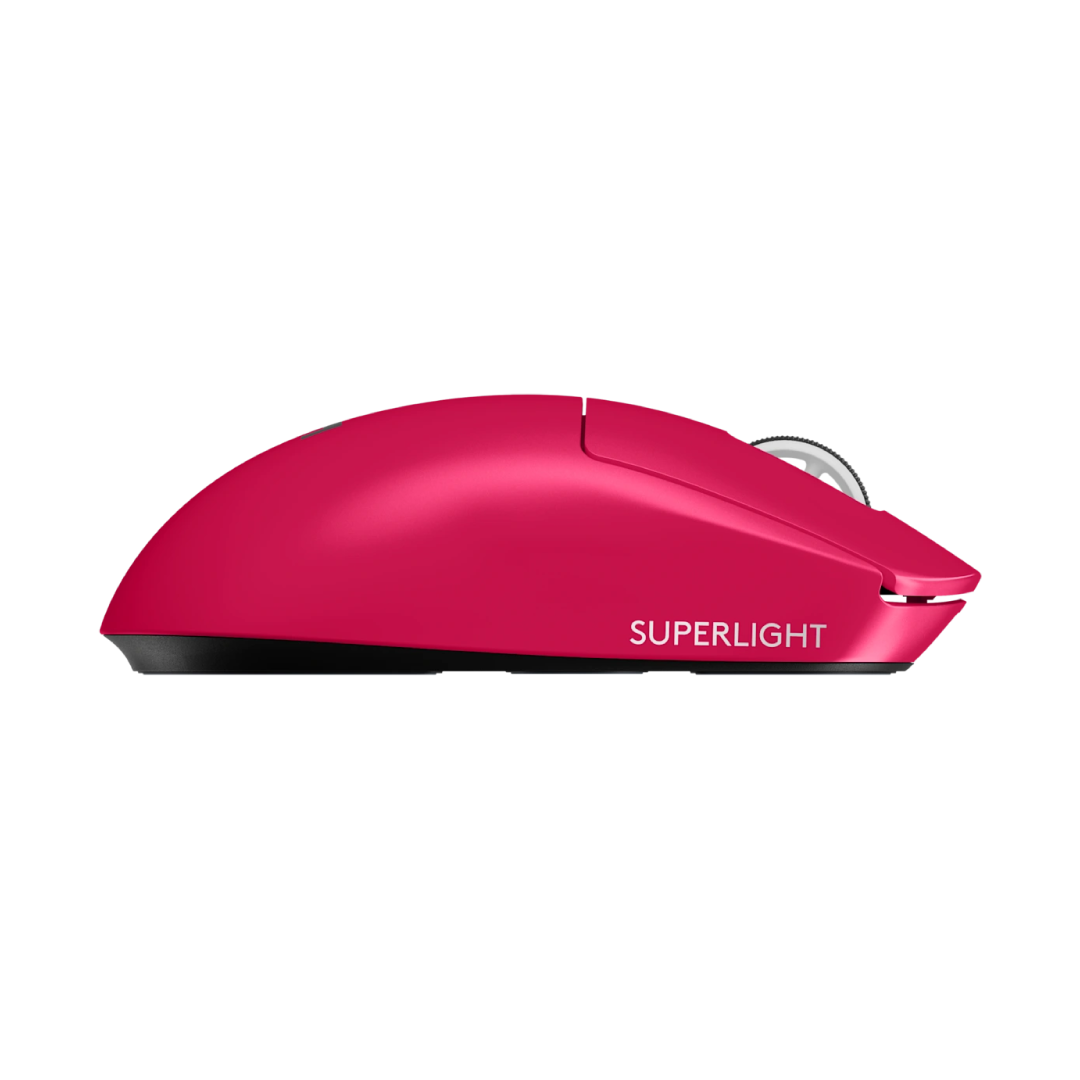 Logitech PRO X SUPERLIGHT 2 LIGHTSPEED Wireless Gaming Mouse – Magenta – 910‑006798 2