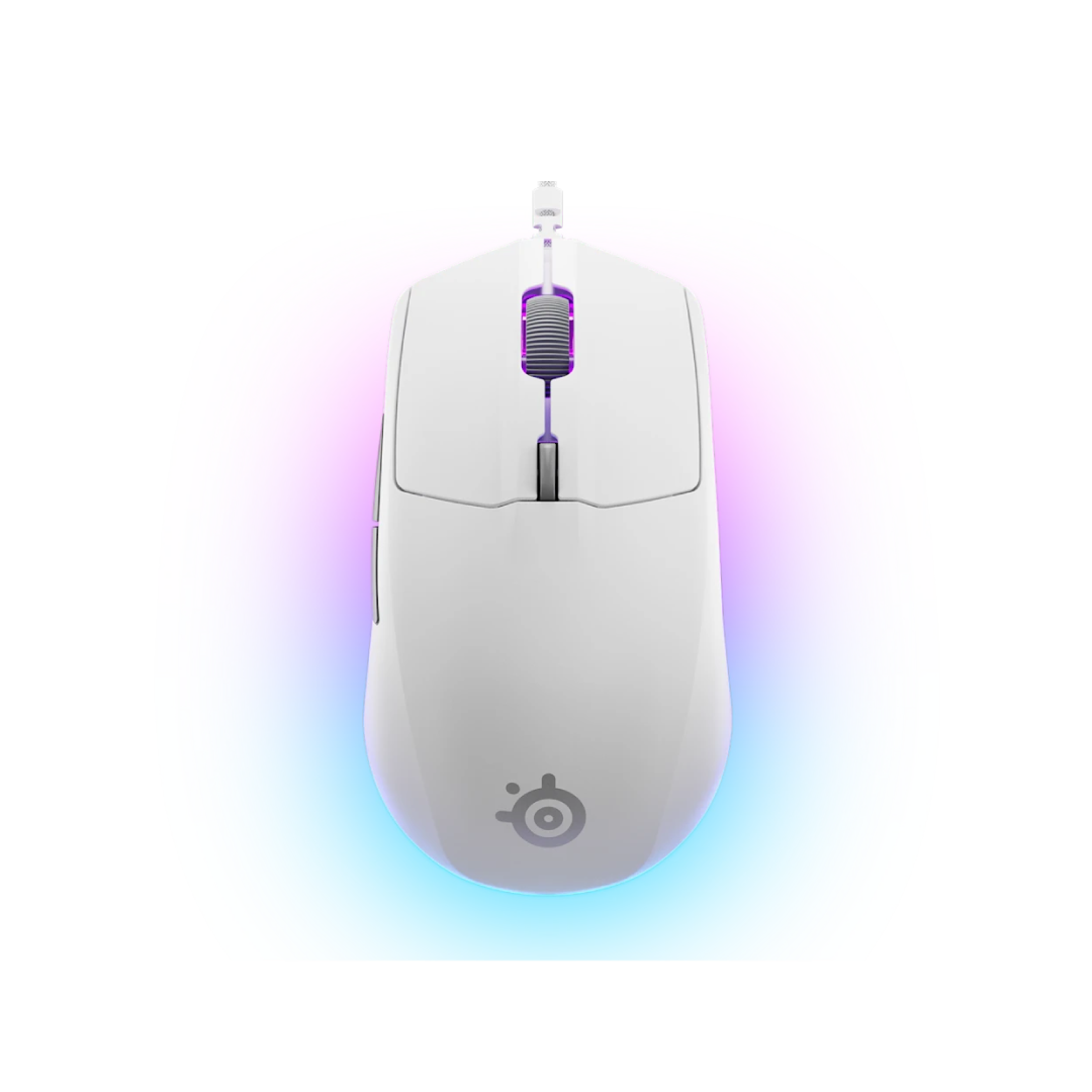 SteelSeries Rival 3 Wireless Gen 2 White Gaming Mouse (62524)