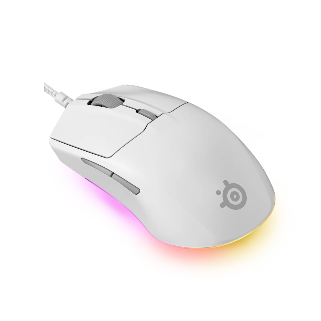 SteelSeries Rival 3 Wireless Gen 2 White Gaming Mouse (62524) 4