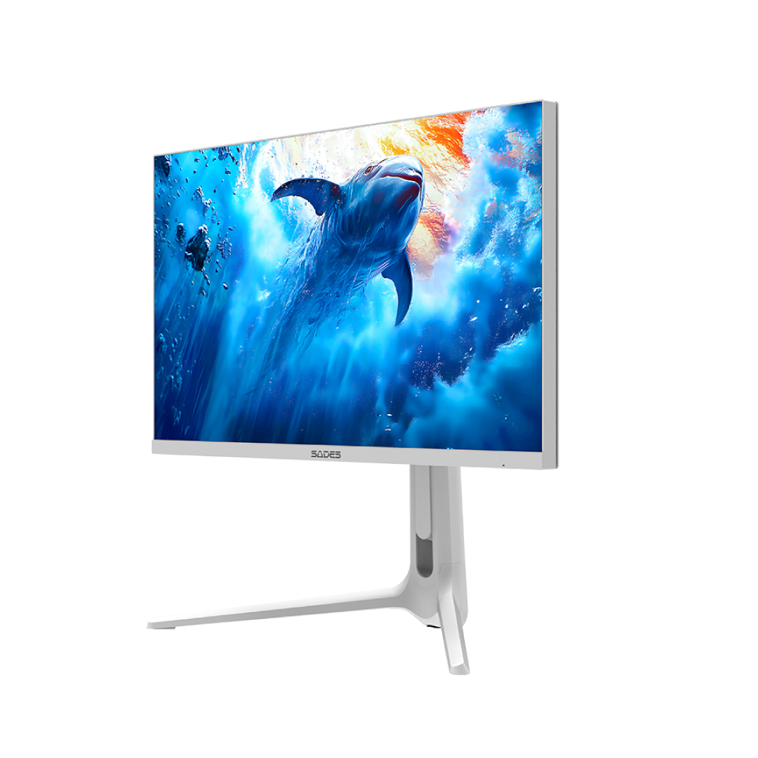 SADES RS-Dolphin 27” Dual Mode Gaming Monitor – 4K / FHD / 320Hz / 0.5ms / IPS / HDR / White Edition 2