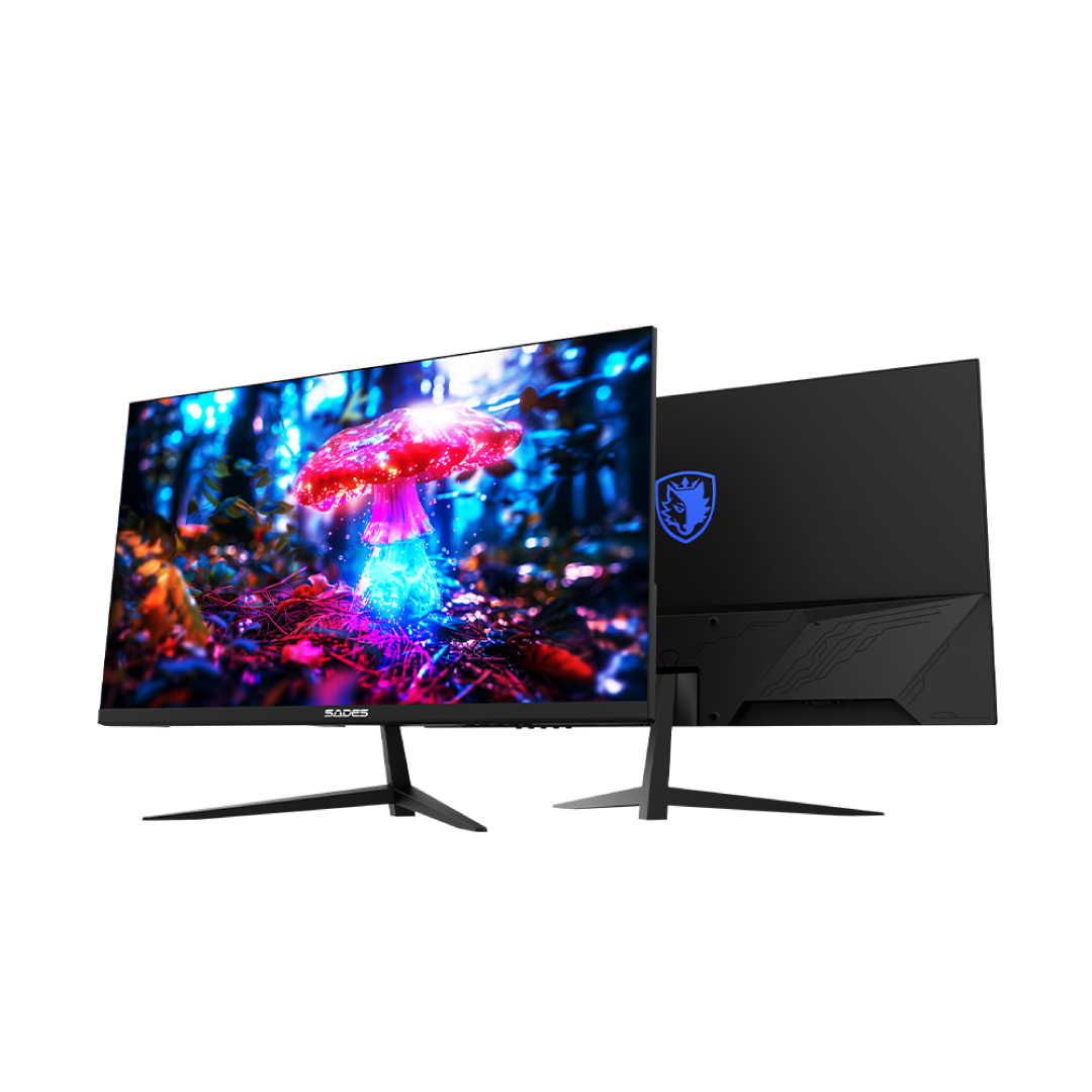 SADES Russula 24” FHD Gaming Monitor – 120Hz / 1ms / Fast IPS / FreeSync / HDMI 2.1 / Black 7